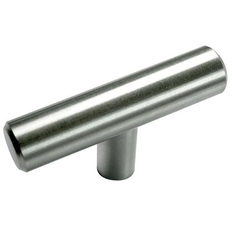 laurey melrose stainless steel rectangular cabinet knob|Laurey 87013 Plated Steel Melrose T.